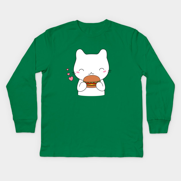 Cute cat on burger T-Shirt